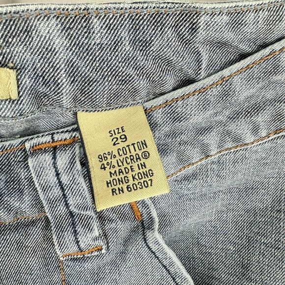 Sergio Valente Women’s Blue Jeans Bermuda Shorts Size 29 Stretch - Picture 9 of 15